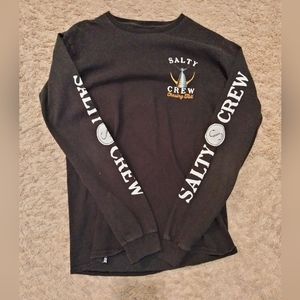 Black Salty Crew long sleeve shirt.